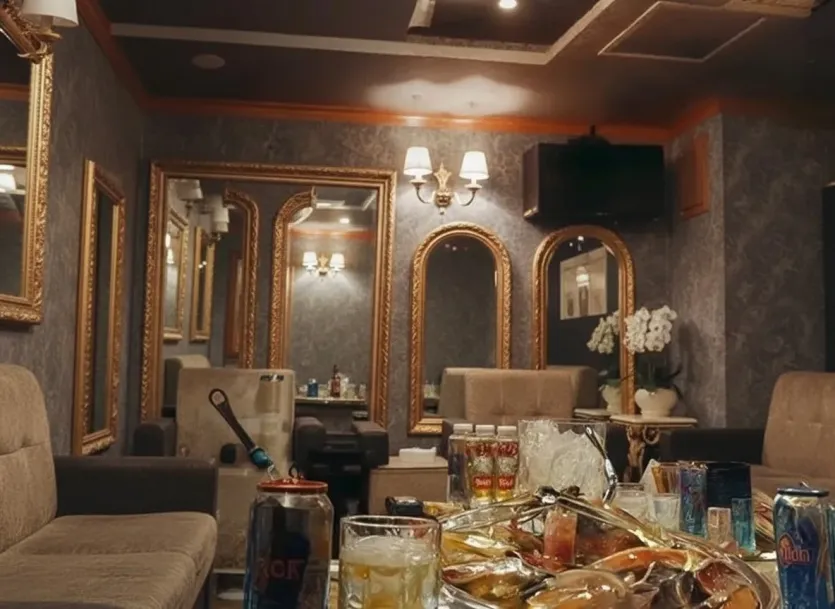 호치민 보스 가라오케 룸 시설