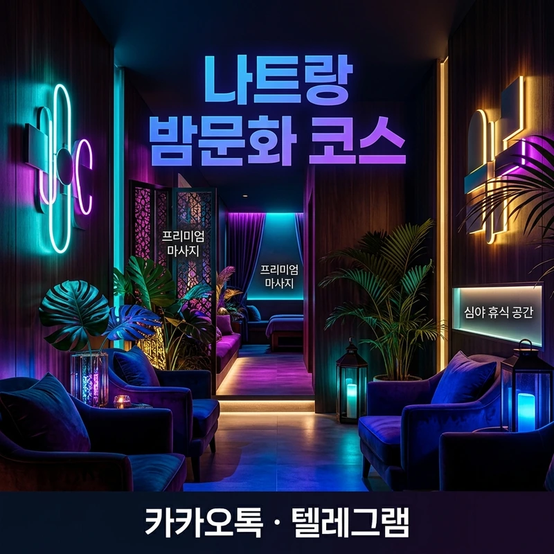 나트랑 2차 마사지 비타민스파 체리스파 황제스파 업소 선택
