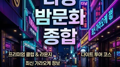 다낭 밤문화 2026 종합 — 가라오케·불건마·붐붐·동선·예산 총정리