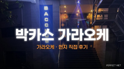 하노이 박카스 가라오케 ｜ 미딩 중심 부동의 1위 평판·직접 조리 안주, 하노이 가라오케 세트 가격·후기·예약
