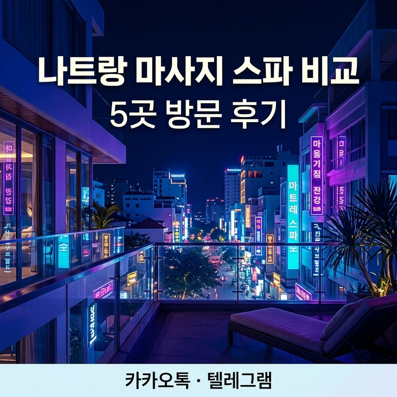 나트랑 마사지 스파 비교